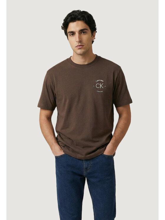 Calvin Klein Jeans Calvin Klein Jeans T-shirt LV04RE825G Marrone Casual Fit