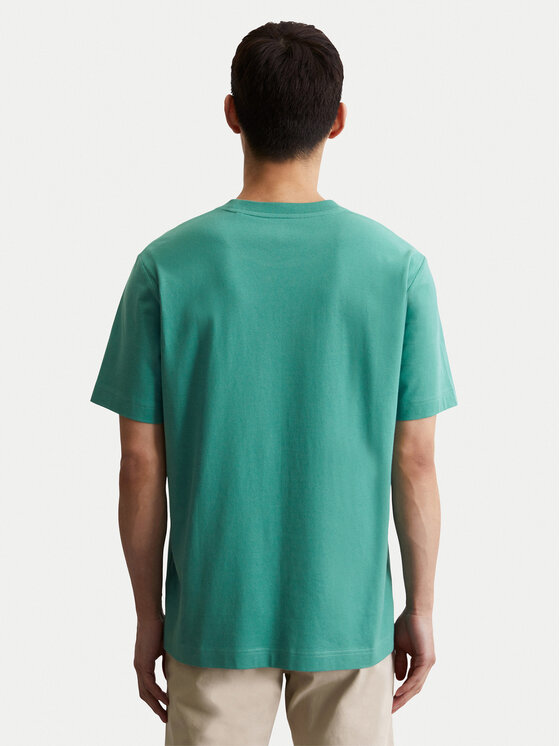 Marc O'Polo Marc O'Polo T-shirt 526201251154 Tirkizna Regular Fit