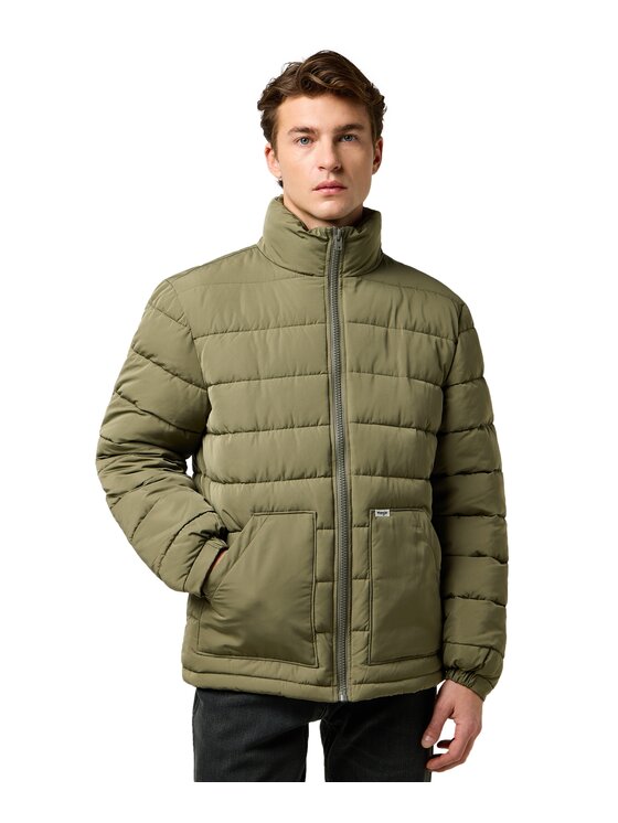 Wrangler Wrangler Kurtka puchowa 112371360 Zielony Regular Fit