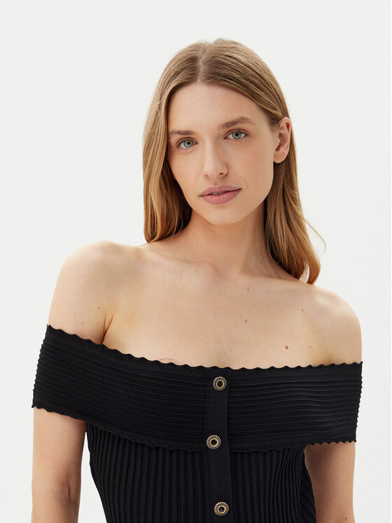 Morgan Morgan Kleid für den Alltag 251-RMELDO Schwarz Regular Fit