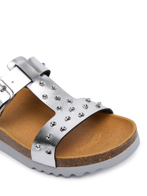 Scholl Scholl Шльопанці Luce T-Bat MF00694 Срібний