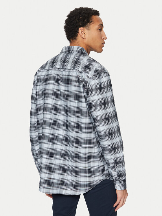 Tommy Jeans Tommy Jeans Košeľa Check Oxford DM0DM21096 Modrá Regular Fit