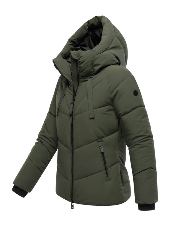 Marikoo Marikoo Kurtka zimowa Kwamee Zielony Regular Fit