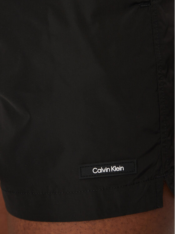 Calvin Klein Swimwear Calvin Klein Swimwear Szorty kąpielowe KM0KM01111 Czarny Regular Fit