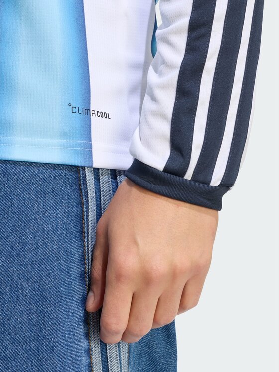 adidas adidas Koszulka techniczna Argentina 26 Home Biały Slim Fit