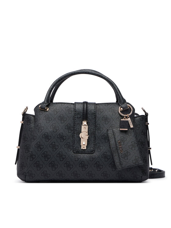 Guess Guess Kabelka Yvonne Logo HWSG23 78060 Čierna