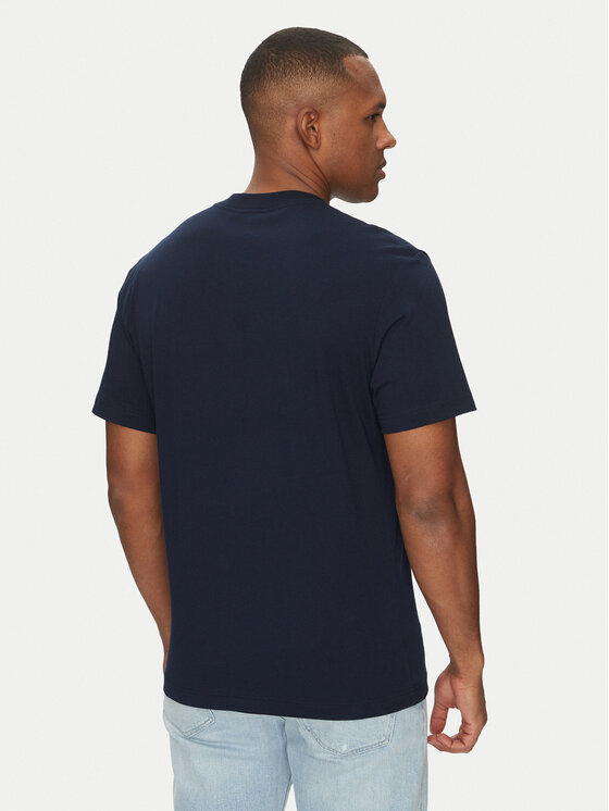 Lacoste Lacoste T-krekls TH2827 Tumši zils Regular Fit