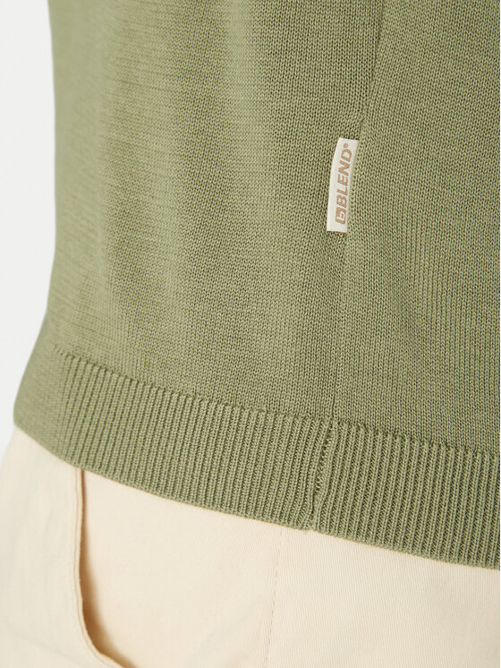 Blend Blend Polo marškinėliai 20718362 Žalia Regular Fit