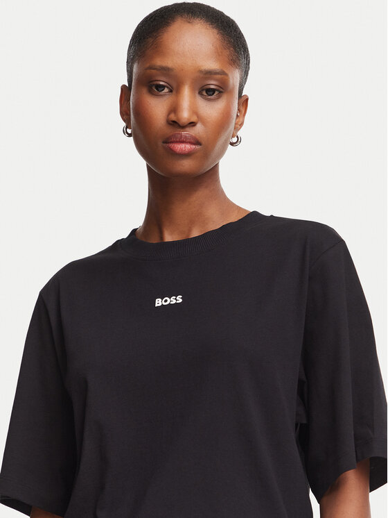 BOSS BOSS T-shirt Enis 50523256 Crna Regular Fit