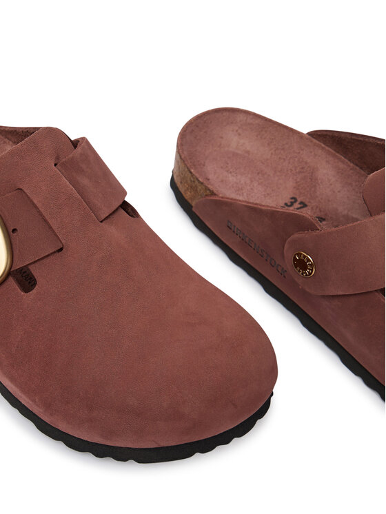 Birkenstock Birkenstock Pantoletten Boston Big Buckle Tonal 1033010 Rosa