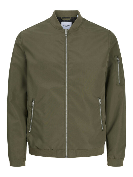 Jack & Jones Jack & Jones Bundy bomber Rush 12165203 Zelená Regular Fit