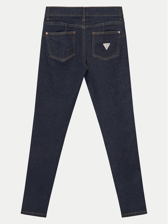 Guess Guess Blugi J3YA16 D4CA0 Albastru Skinny Fit