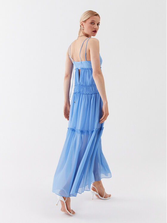 Patrizia Pepe Patrizia Pepe Vasarinė suknelė 2A2515/A061-C949 Mėlyna Relaxed Fit