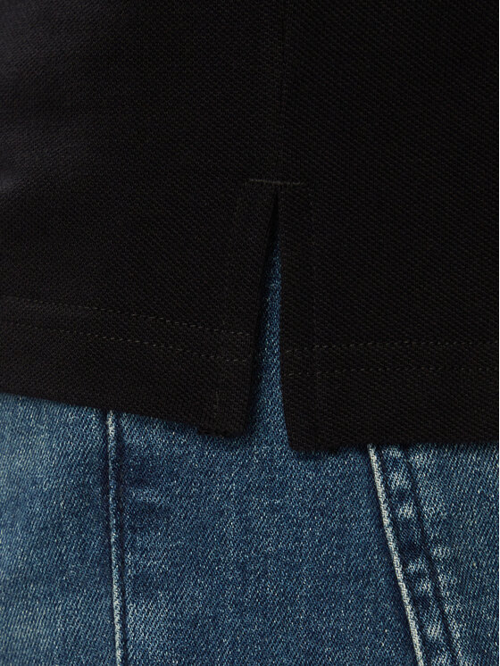 Karl Lagerfeld Jeans Karl Lagerfeld Jeans Поло B3M17036 Чорний Relaxed Fit