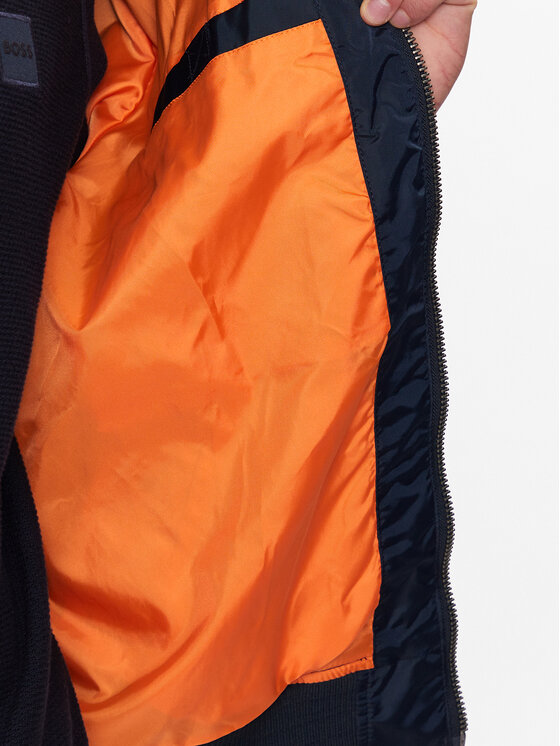 Alpha Industries Alpha Industries Kurtka bomber MA-1 196108 Granatowy Regular Fit