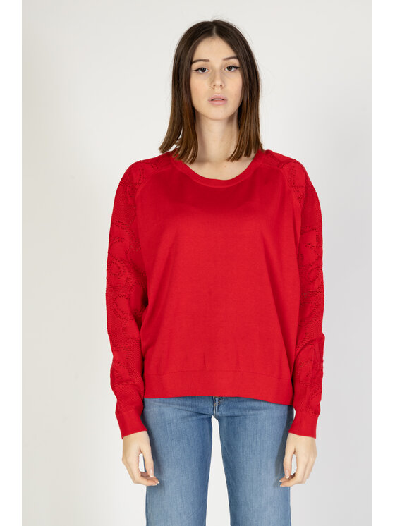Desigual Desigual Sweter NICOLE Czerwony To Fit