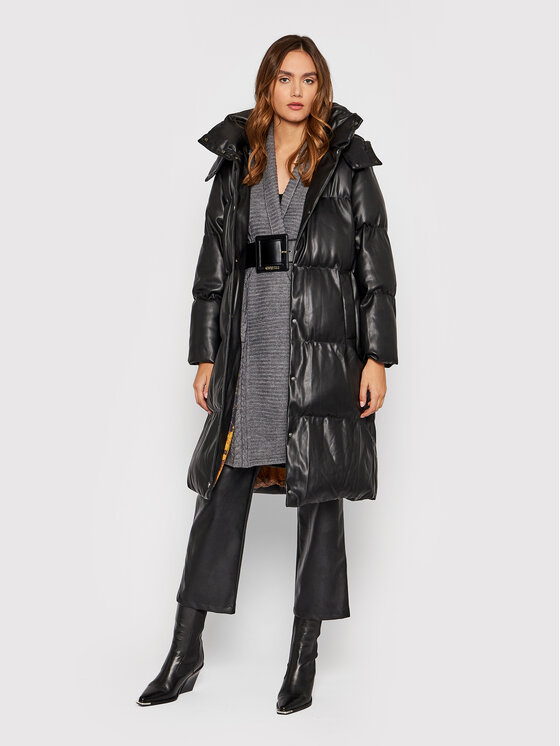 Giubbotto piumino Emilie W1BL03 WE480 Nero Boxy