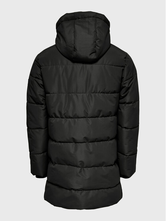 Only & Sons Only & Sons Зимова куртка Carl 22020156 Чорний Regular Fit