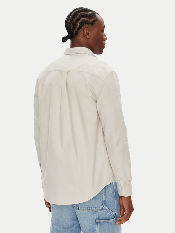Tommy Jeans Tommy Jeans Риза DM0DM21298 Бежов Regular Fit