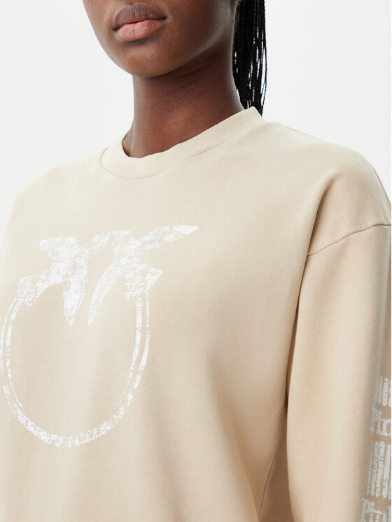 PINKO PINKO Sweatshirt 104618 A2CV C36 Beige Regular Fit