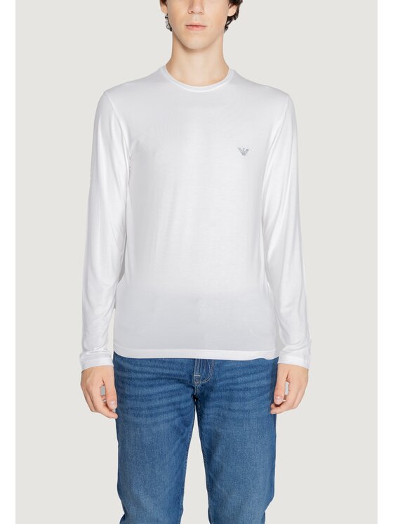 Emporio Armani Underwear Emporio Armani Underwear Longsleeve 111984 4F511 Λευκό Regular Fit
