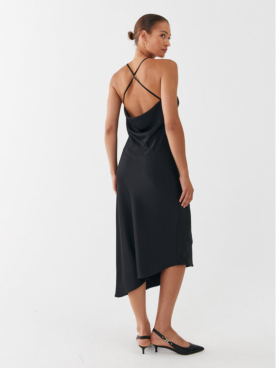 Marella Marella Koktel haljina Caprera 2332260333 Crna Regular Fit