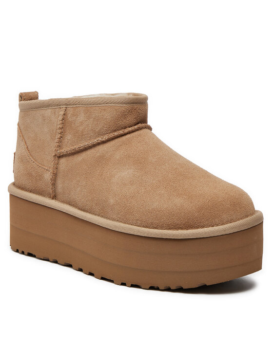 Ugg Ugg Hótaposó Classic Ultra Mini Platform 1135092 Bézs
