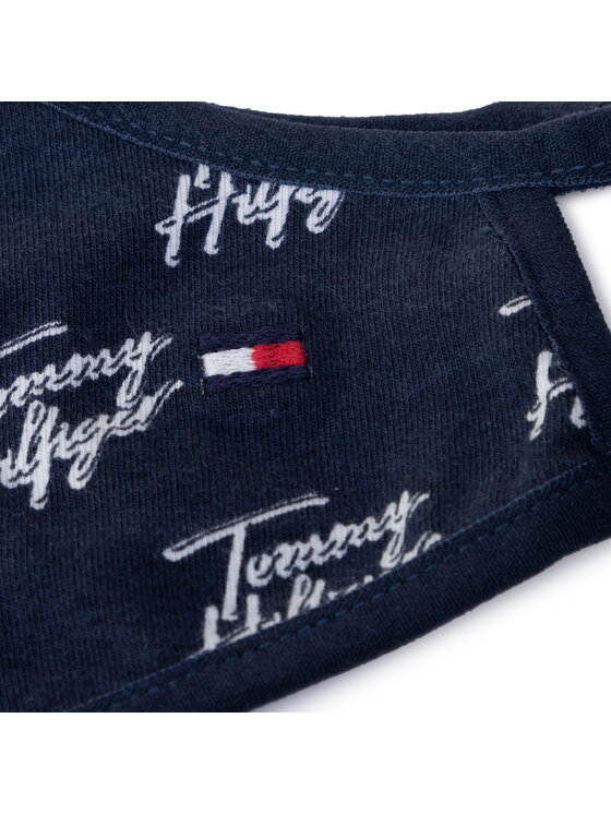 Tommy Hilfiger Tommy Hilfiger Kangasmaskide komplekt Kids Face Covers 2-Pack AU0AU01188 Tumesinine