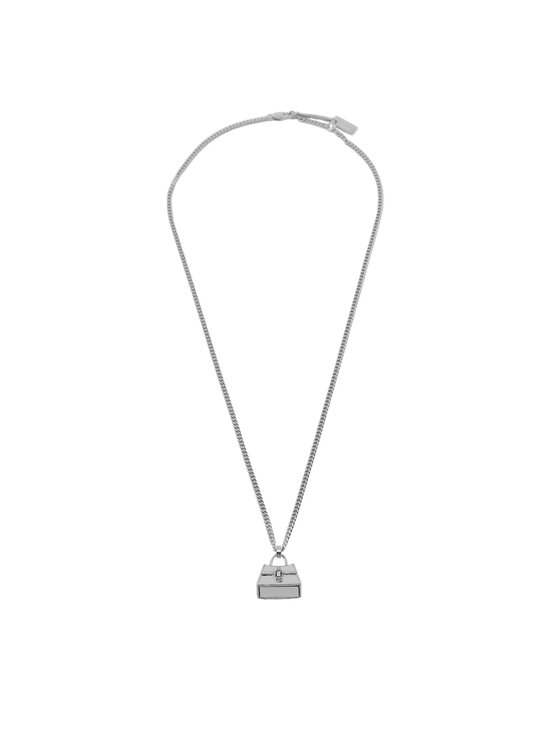 Marc Jacobs Marc Jacobs Kaelakee The St. Marc Cuban-Link Chain Necklace 2F3JNC001J37 Hõbedane