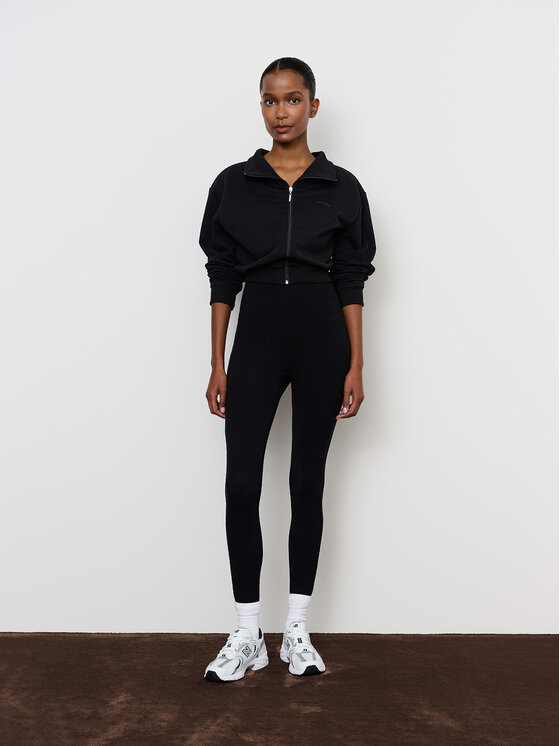 La Mania La Mania Felpa RIPPLE Nero Classic Fit