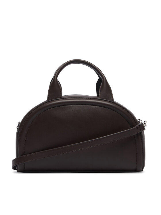 Calvin Klein Calvin Klein Handtasche Bold Ck Dome Crossbody LV04F3895G Dunkelbraun