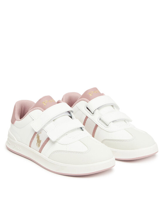 Polo Ralph Lauren Polo Ralph Lauren Sportcipők Heritage Court III T-Toe Ez RL03359101 Fehér