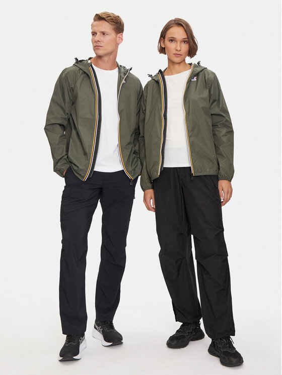 K-Way K-Way Windjacke Le Vrai 3.0 Claude K004BD0 Grün Regular Fit