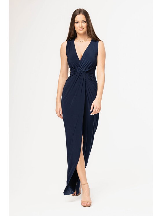 Aurora Aurora Elegantní šaty Bocca Tmavomodrá Feminine Fit