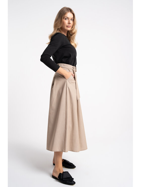 CLICK CLICK Bluzka 10-7006 Czarny Regular Fit