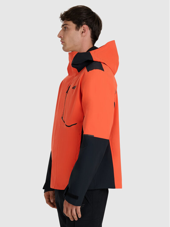4F 4F Kurtka wielofunkcyjna HALNY Czerwony Regular Fit
