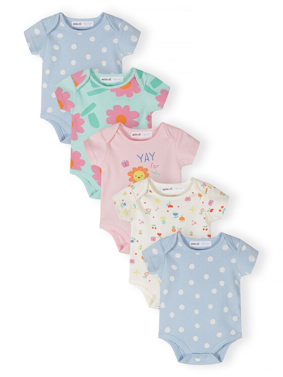 minoti minoti Body 28BABYPACK2 Błękitny Regular Fit