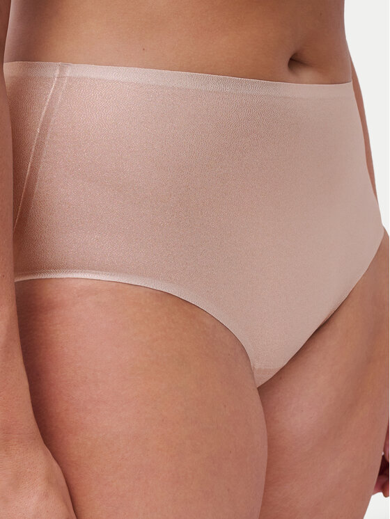 Chantelle Chantelle Mutande classiche a vita alta Soft Stretch C11DC7 Beige