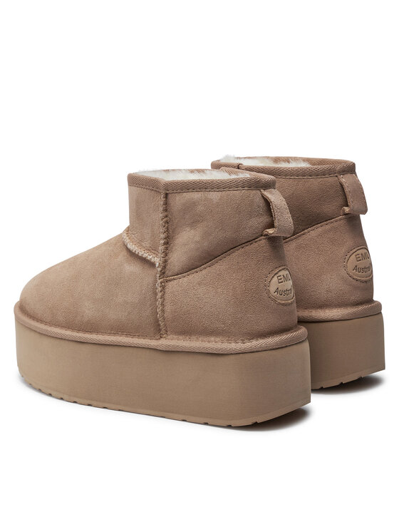 EMU Australia EMU Australia Čizme za snijeg Stinger Micro Flatform W13082 Bež