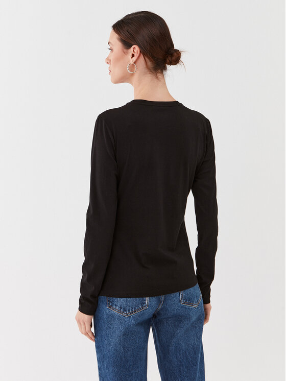 Liu Jo Liu Jo Μπλουζάκι MF3269 J5923 Μαύρο Regular Fit