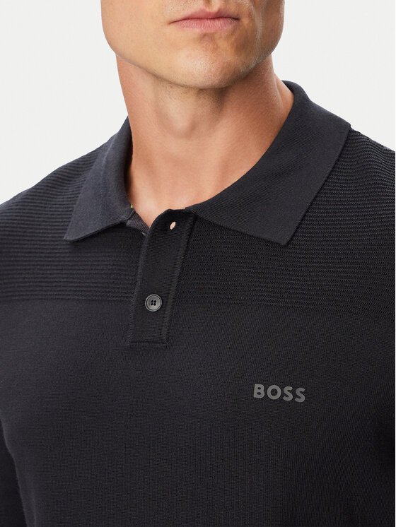 BOSS BOSS Пуловер Momentum-X PL 50568962 Тъмносин Regular Fit
