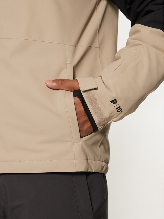 Protest Protest Lyžiarska bunda Choose 6710644 Béžová Slim Fit