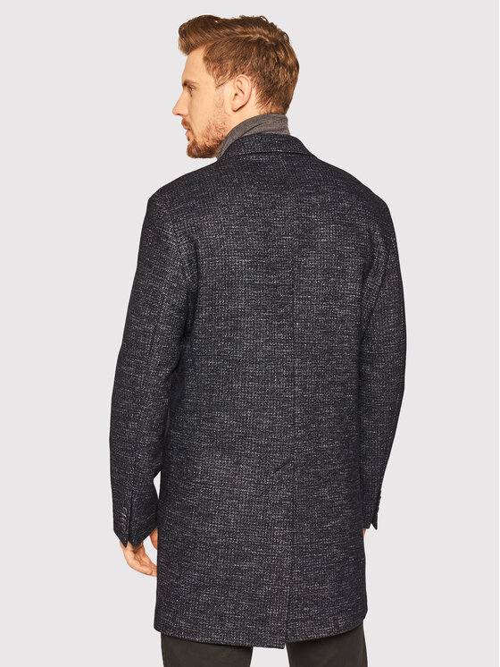 Cappotto di lana Santiago 7103 5279 Nero Regular