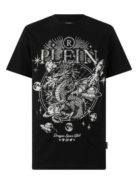 PHILIPP PLEIN PHILIPP PLEIN T-Shirt 31075 Černá Regular Fit