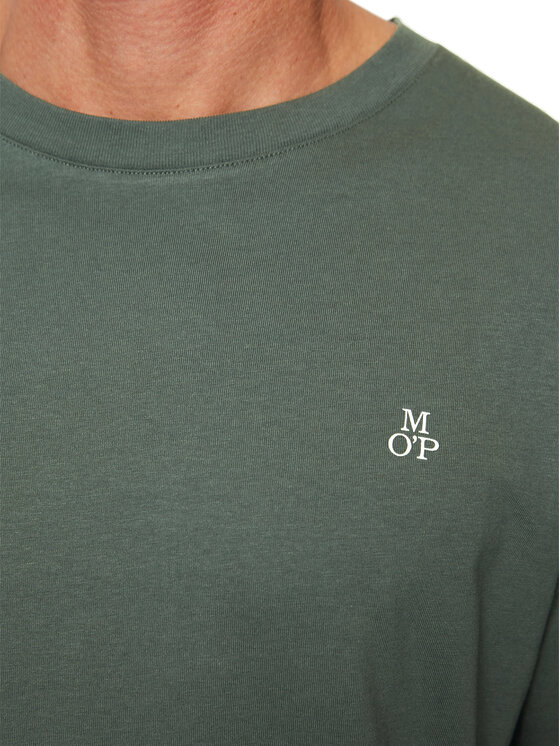 Marc O'Polo Marc O'Polo Longsleeve krekls B21 2012 52210 Zaļš Regular Fit