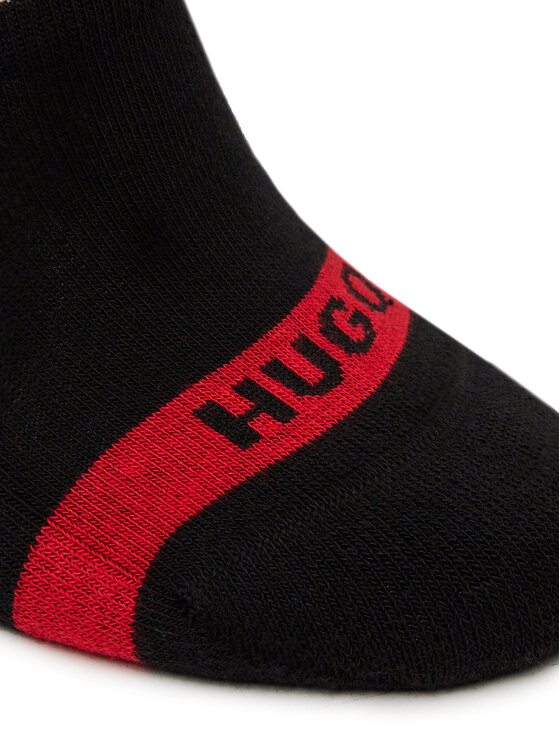HUGO HUGO Īsās zeķes 50514916 Melns