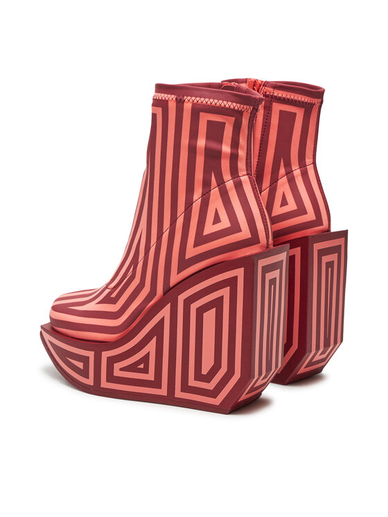 United Nude United Nude Ботильйони Wa Bootie Hi 1087983182 Червоний