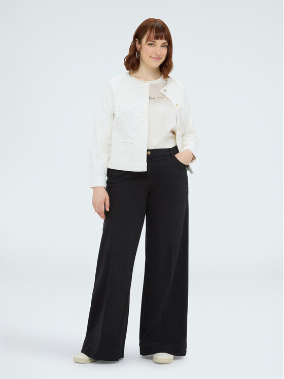 Fiorella Rubino Fiorella Rubino Pantaloni di tessuto P709T005162N033 Nero Regular Fit
