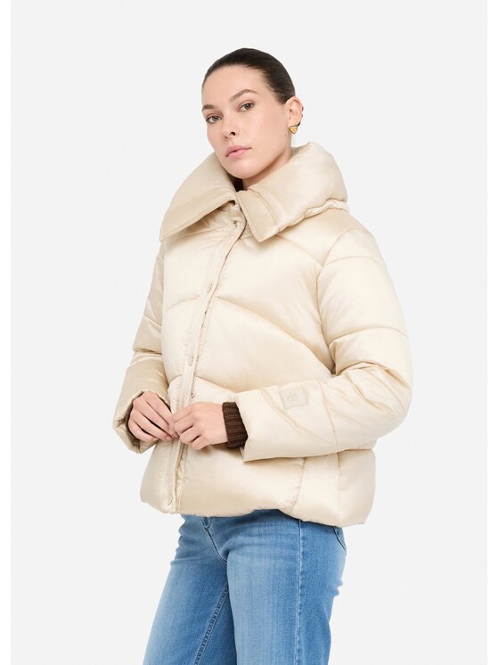 Liu Jo Liu Jo Giubbotto piumino MF5130T317620304 Beige Regular Fit