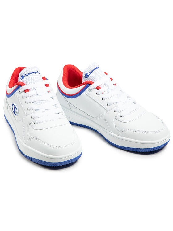 Champion Snīkeri Low Cut Shoe Rebound Low B Gs S31968-S21-WW001 Balts ...